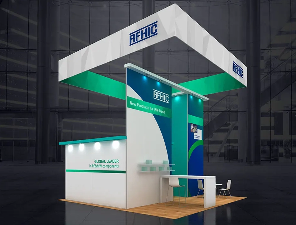 Creative 20 x 20 trade show booth ideas